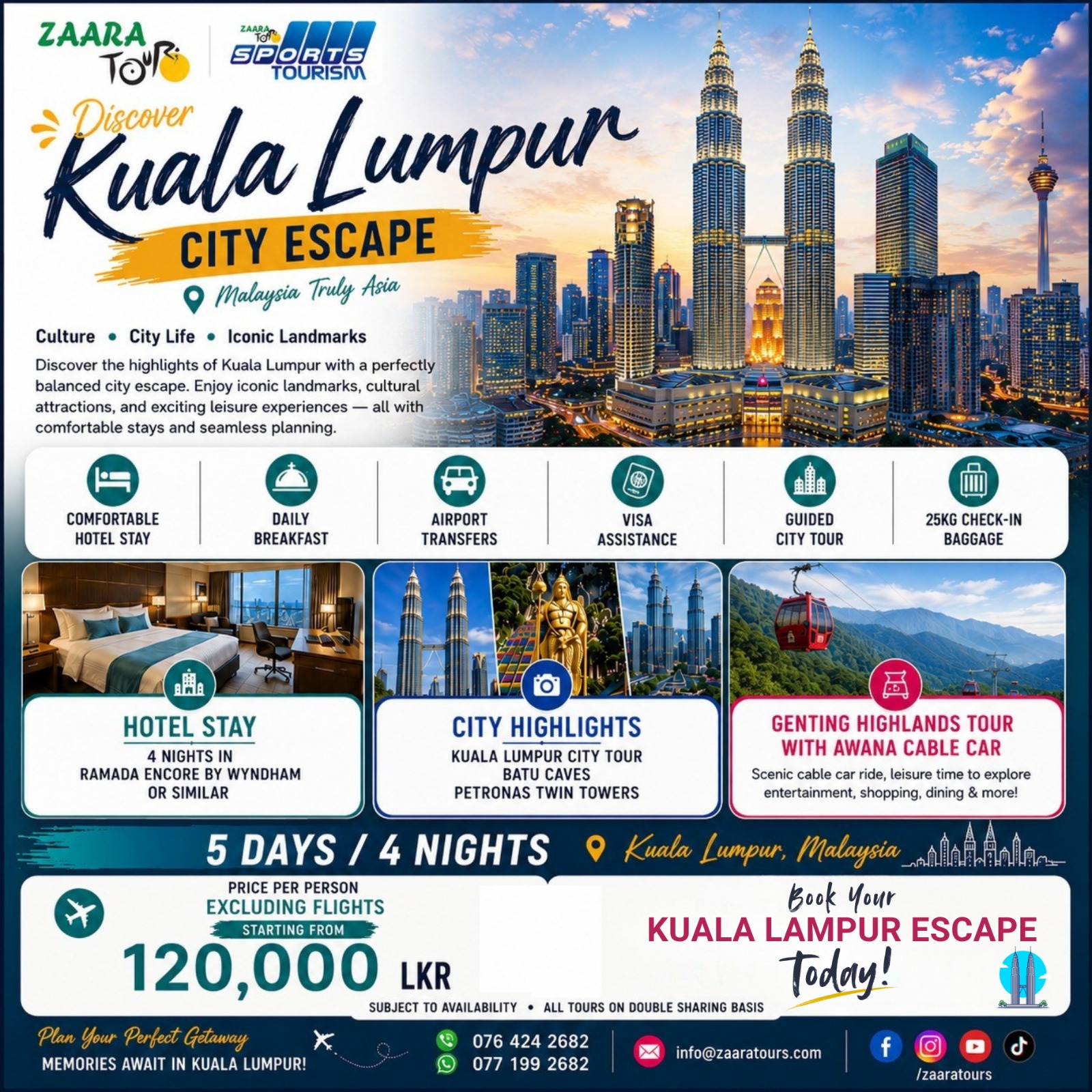 Kuala Lumpur City Escape